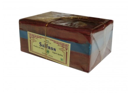 Чай индийский в деревянной шкатулке «Saffron»