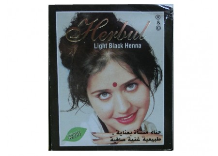 Хна светло-черная Herbul Henna Light Black, 6x10г